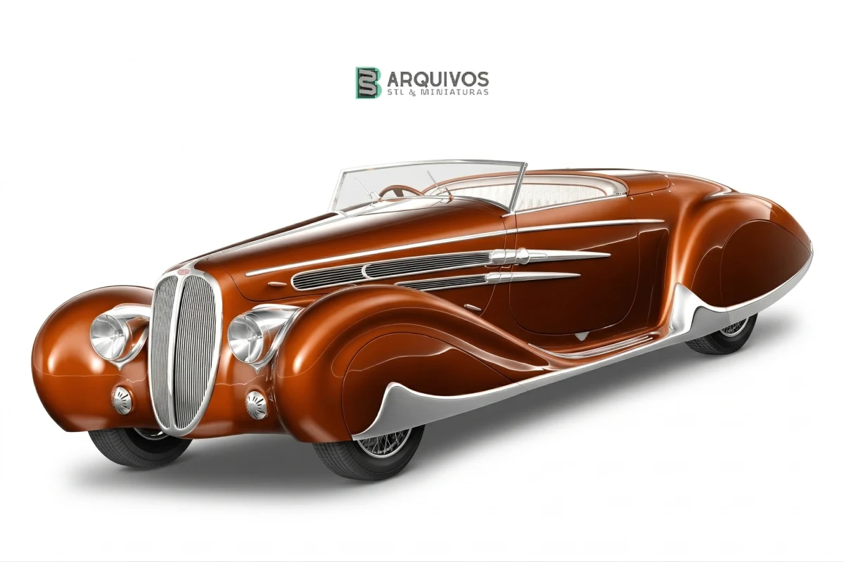Modelo 3D STL - Delahaye T165 1939